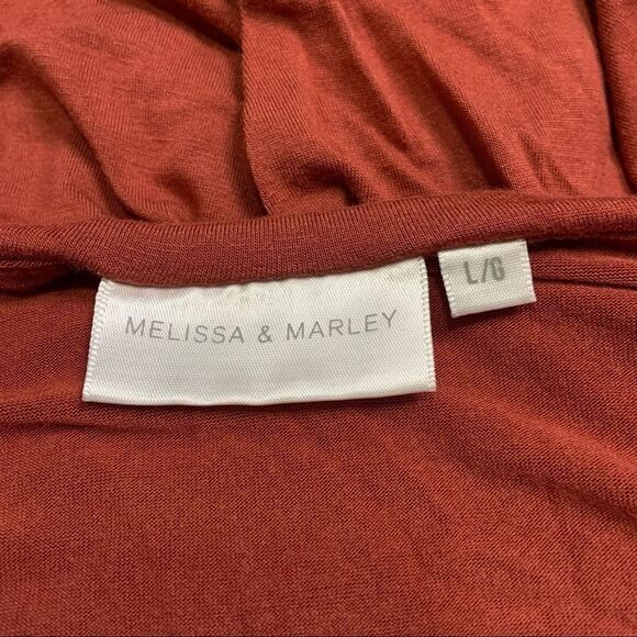 MELISSA & Marley Flounce Romper Brick - Picture 4 of 8